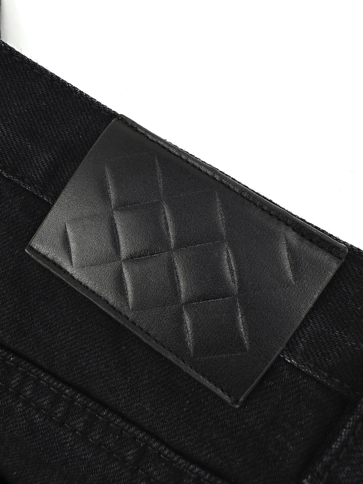 2026 New GS Knitted Leather Flared Jeans (AA1058-B75)