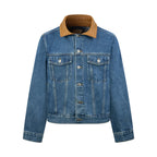 2026 new GS woven leather denim jacket (BB4040-C80)