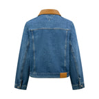 2026 new GS woven leather denim jacket (BB4040-C80)