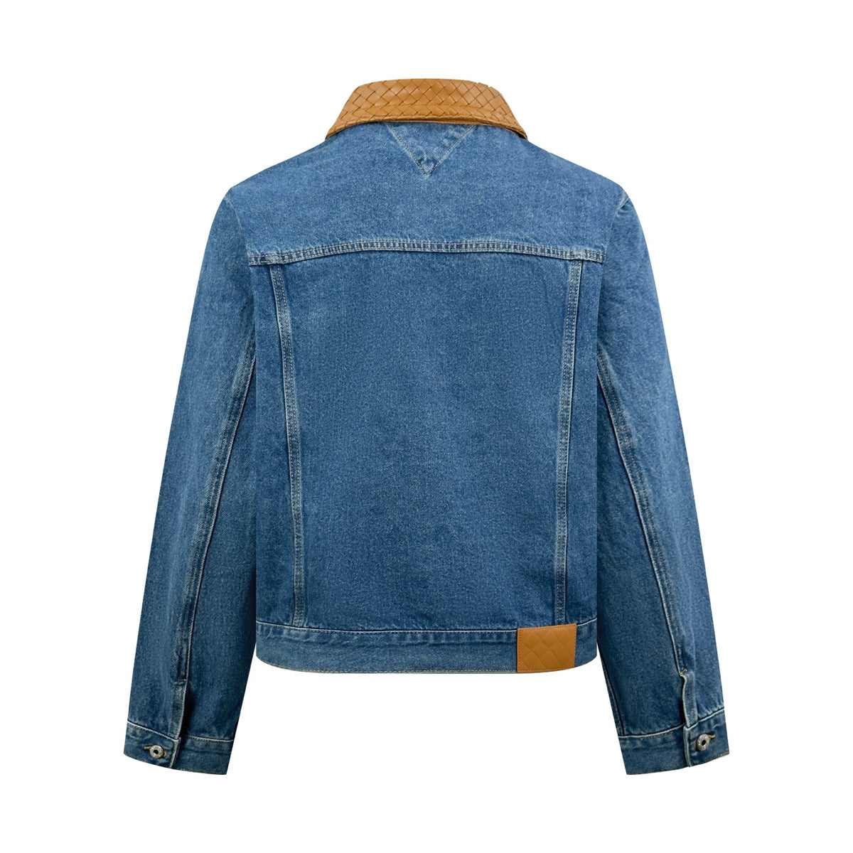 2026 new GS woven leather denim jacket (BB4040-C80)