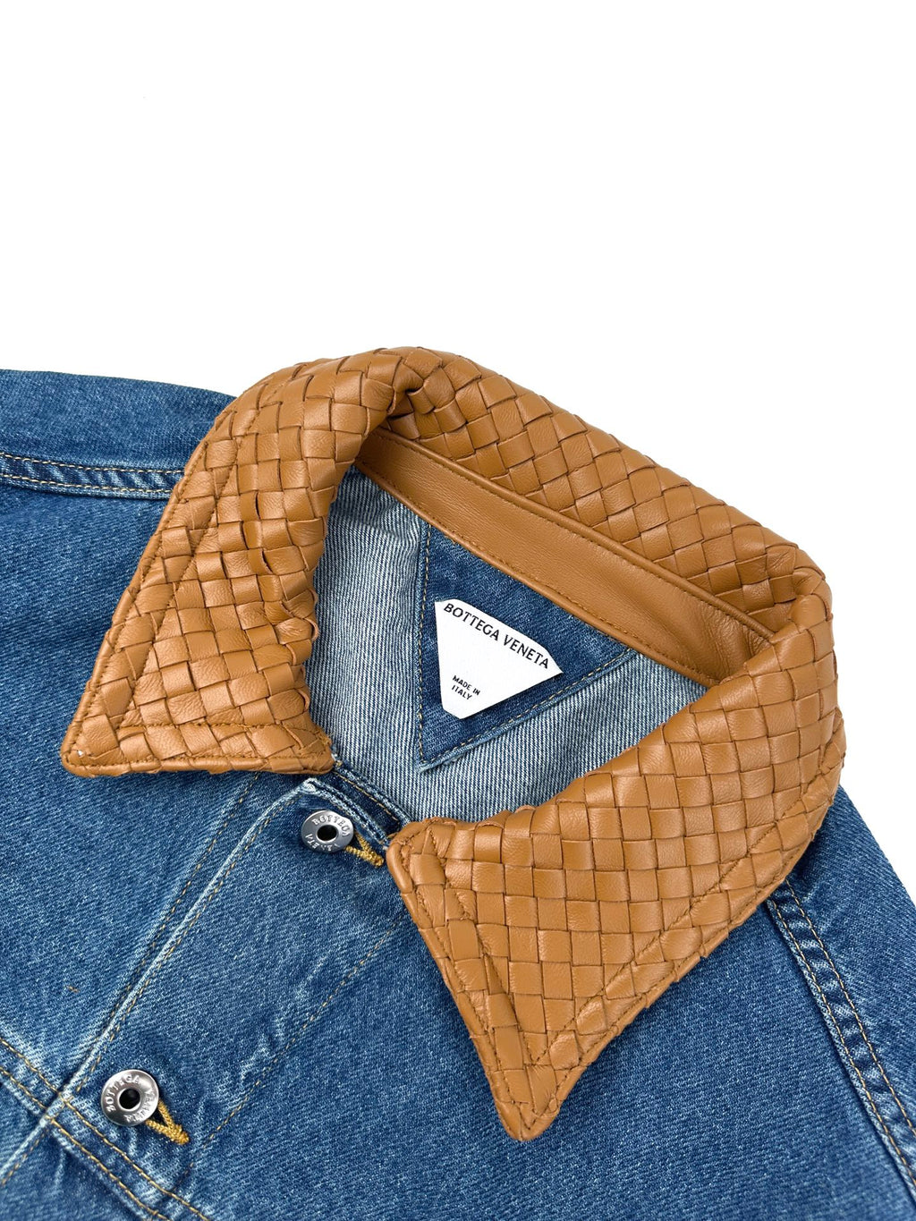 2026 new GS woven leather denim jacket (BB4040-C80)