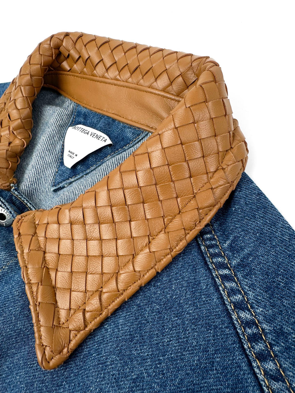 2026 new GS woven leather denim jacket (BB4040-C80)