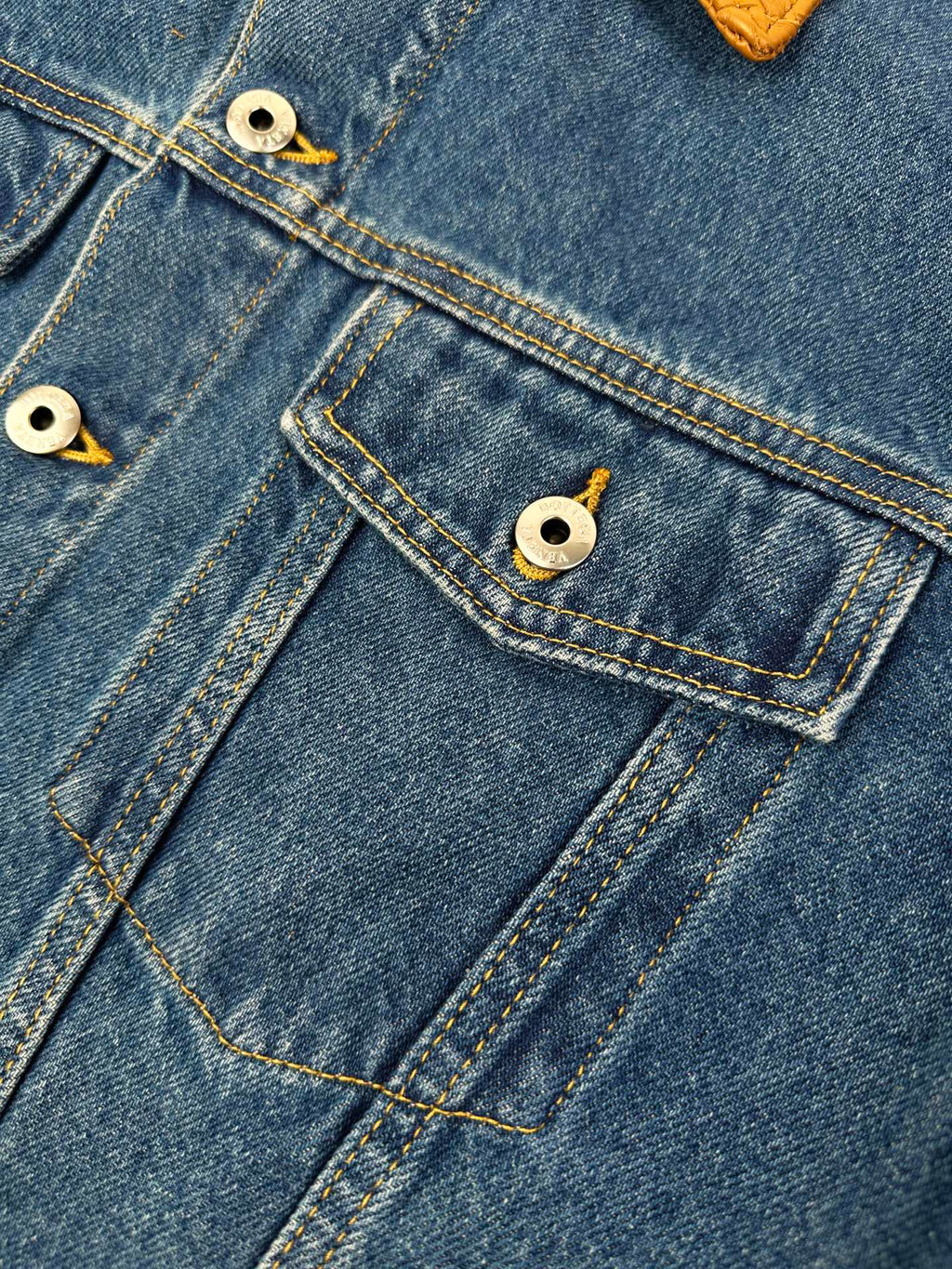 2026 new GS woven leather denim jacket (BB4040-C80)