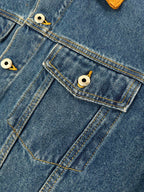 2026 new GS woven leather denim jacket (BB4040-C80)