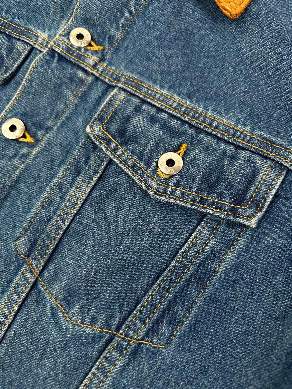 2026 new GS woven leather denim jacket (BB4040-C80)