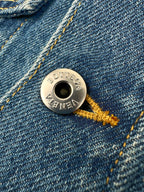 2026 new GS woven leather denim jacket (BB4040-C80)