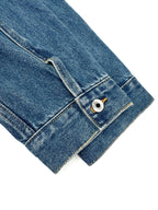 2026 new GS woven leather denim jacket (BB4040-C80)