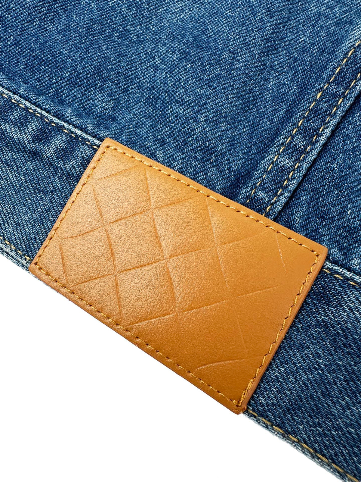 2026 new GS woven leather denim jacket (BB4040-C80)