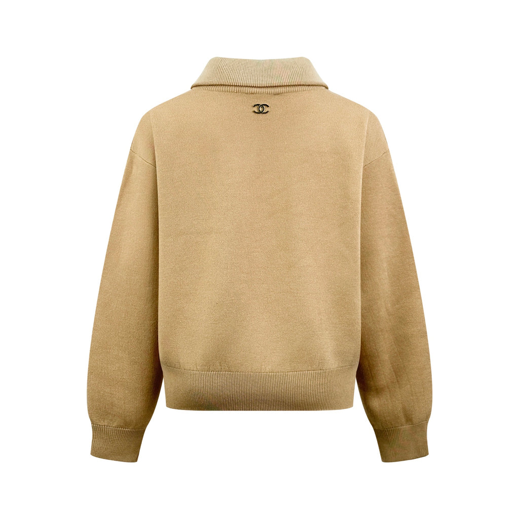 2026 New Model GS Logo Half-Zip Sweater (CC7024-B40)