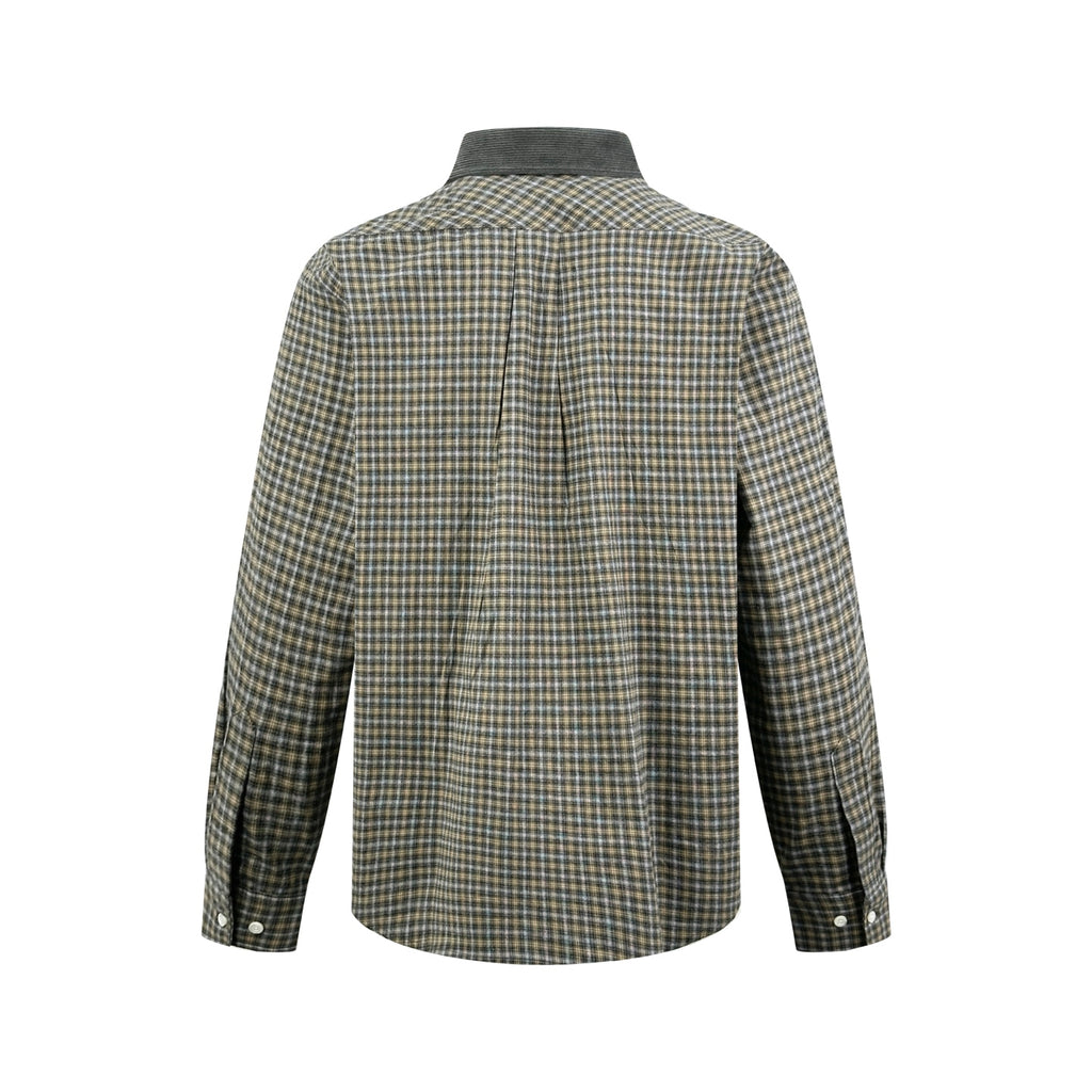 2026 New Model GS Logo Check Pencil Shirt (CC7035-B75)