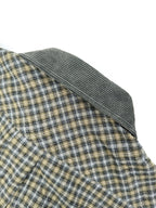 2026 New Model GS Logo Check Pencil Shirt (CC7035-B75)