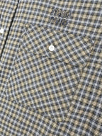 2026 New Model GS Logo Check Pencil Shirt (CC7035-B75)