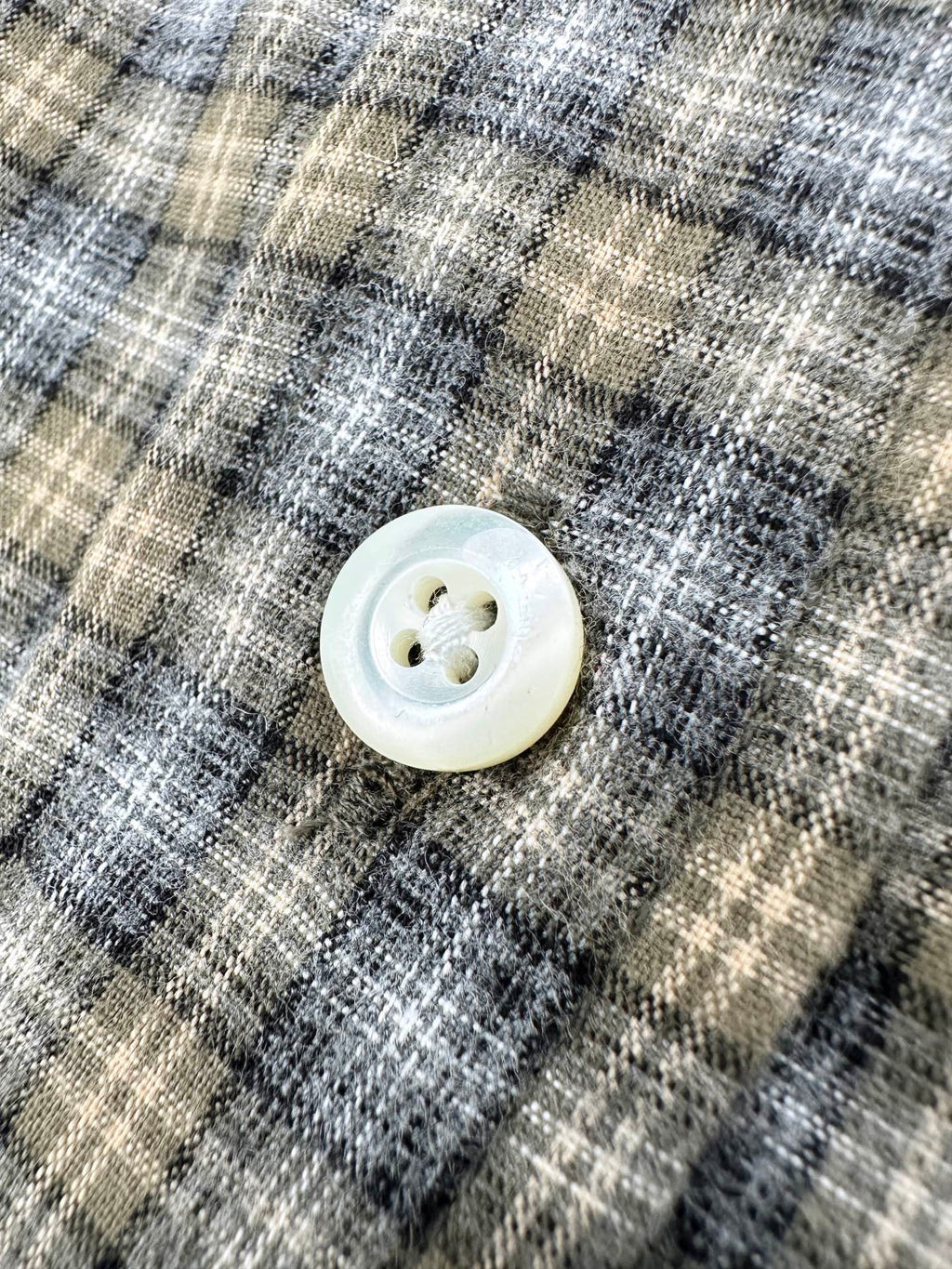 2026 New Model GS Logo Check Pencil Shirt (CC7035-B75)