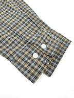 2026 New Model GS Logo Check Pencil Shirt (CC7035-B75)