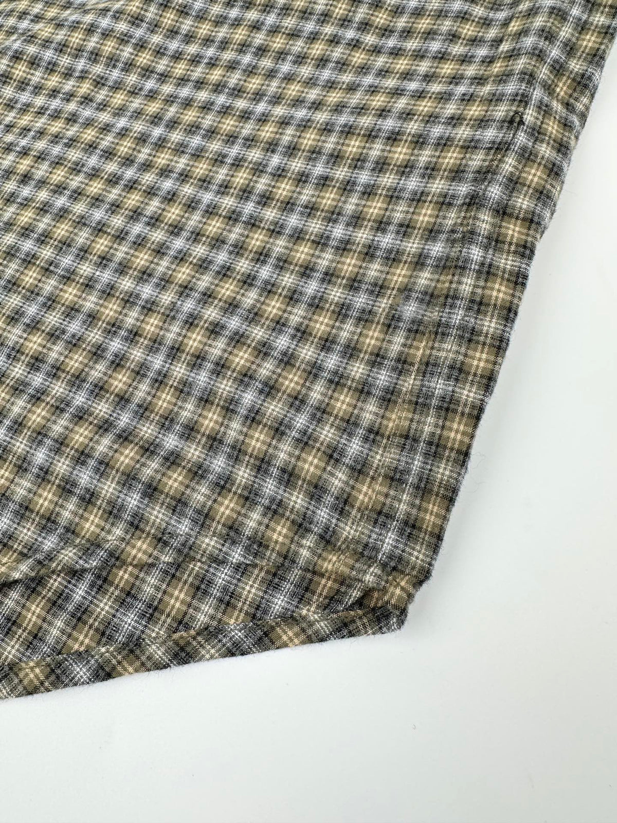 2026 New Model GS Logo Check Pencil Shirt (CC7035-B75)