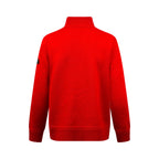 2026 New Model GS Logo Leather Pouch Half-Zip Sweater (AA1006-B40)
