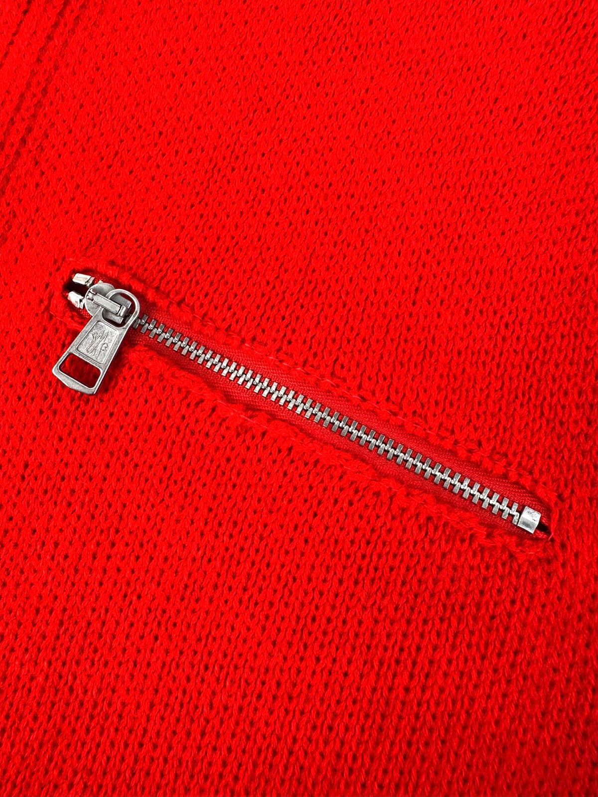 2026 New Model GS Logo Leather Pouch Half-Zip Sweater (AA1006-B40)