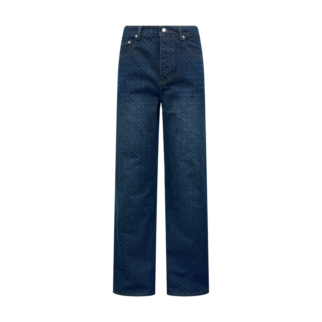 2026 New Model GS Printed Label Denim Pants (AA1038-B90)