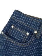 2026 New Model GS Printed Label Denim Pants (AA1038-B90)