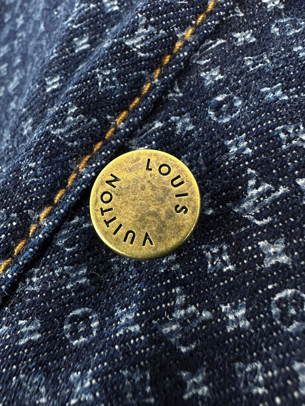 2026 New Model GS Printed Label Denim Pants (AA1038-B90)