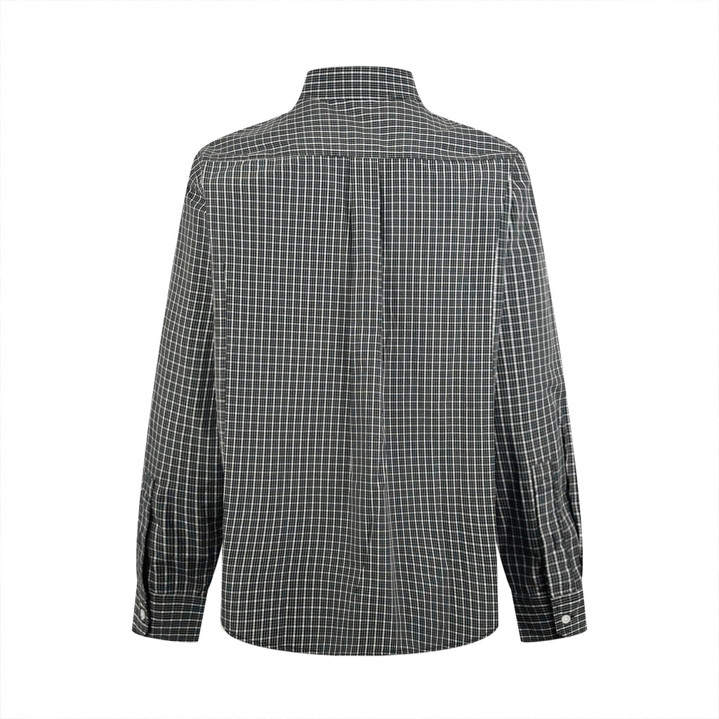 2026 New Style GS Embroidered Checkered Shirt (BB4055-B40)