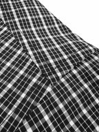 2026 New Style GS Embroidered Checkered Shirt (BB4055-B40)