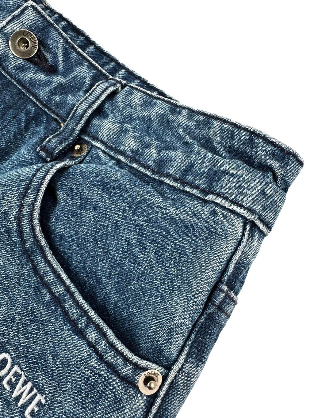 2026 New Style GS Embroidered Logo Printed Denim Pants (BB4044-B75)