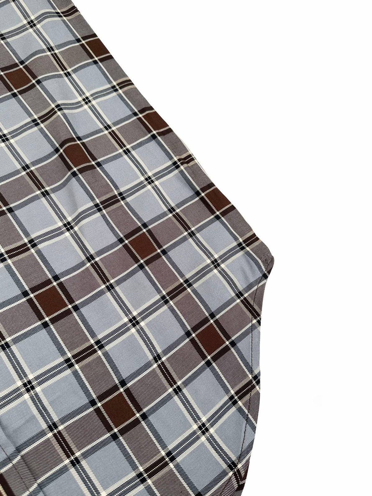 2026 Women's GS Logo Embroidered Check Shirt (FF831)